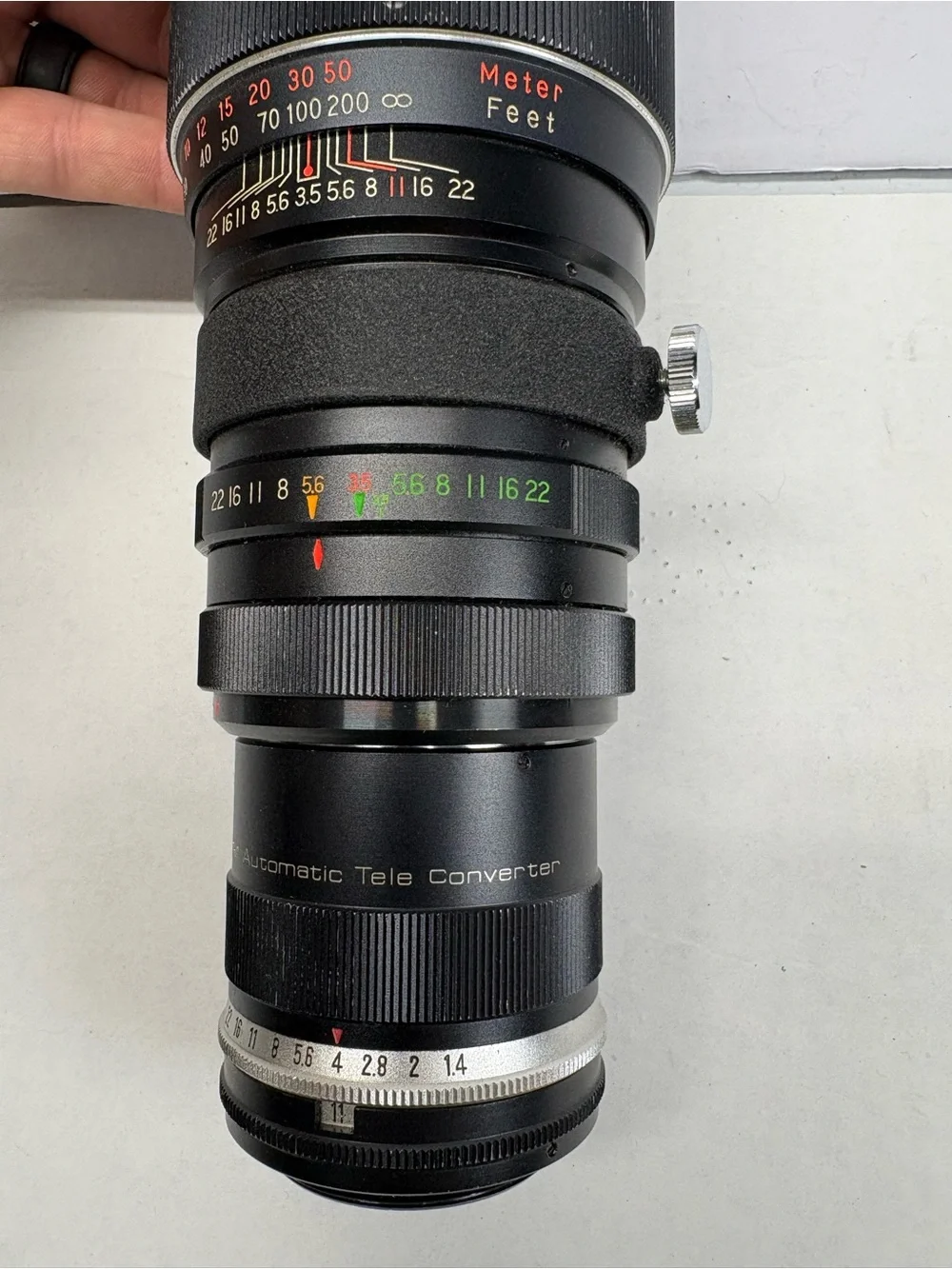 Vintage Vivitar Telephoto 200mm 1:3.5 Auto Telephoto Lens Made In Japan